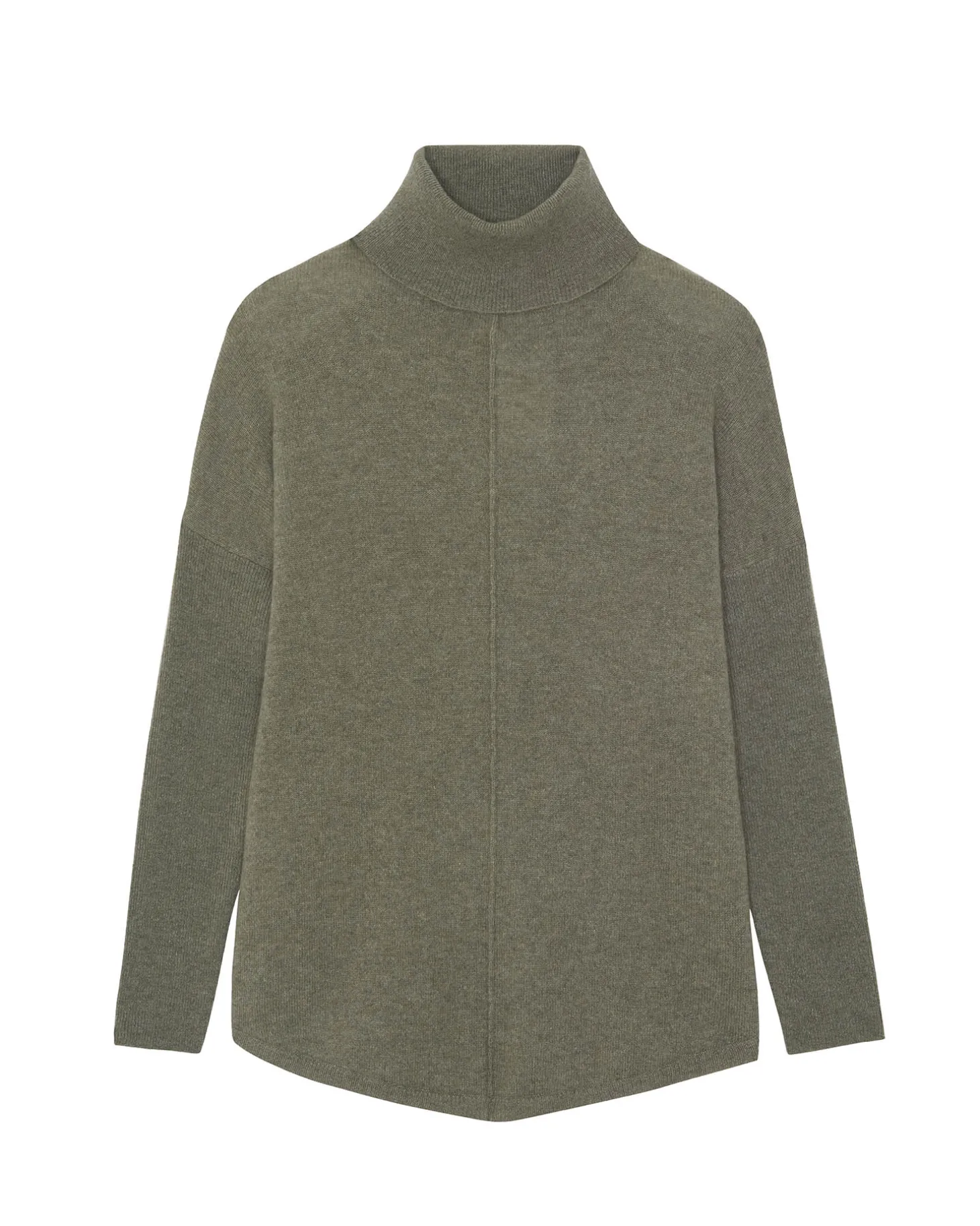Pull Cachemire Col Roule Oversize