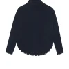 Pull Cachemire Col Roule Liquette, 2 Fils