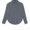 Pull Cachemire Col Roule Liquette, 2 Fils