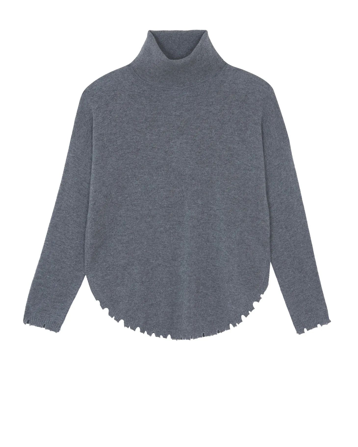 Pull Cachemire Col Roule Liquette, 2 Fils