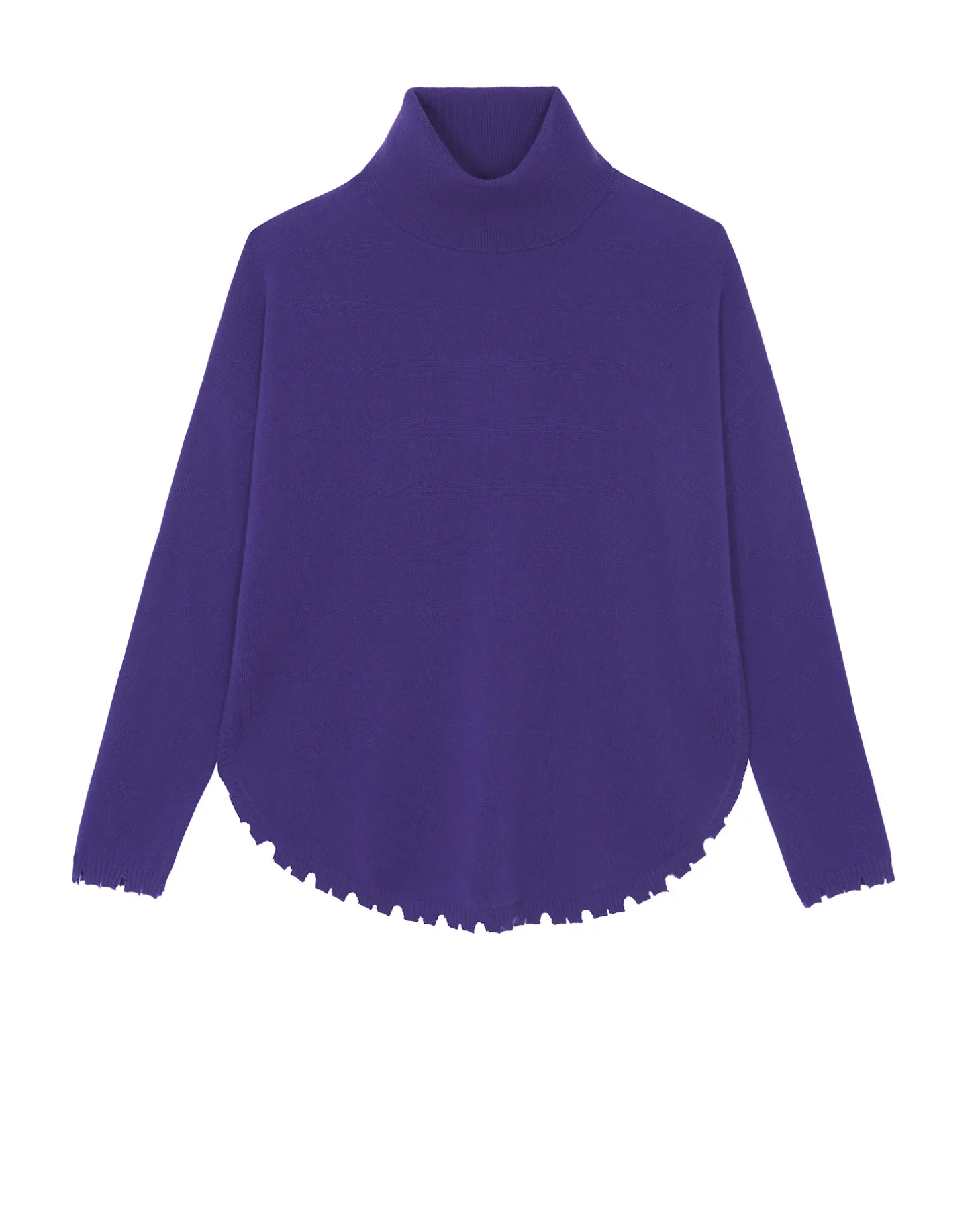 Pull Cachemire Col Roule Liquette, 2 Fils