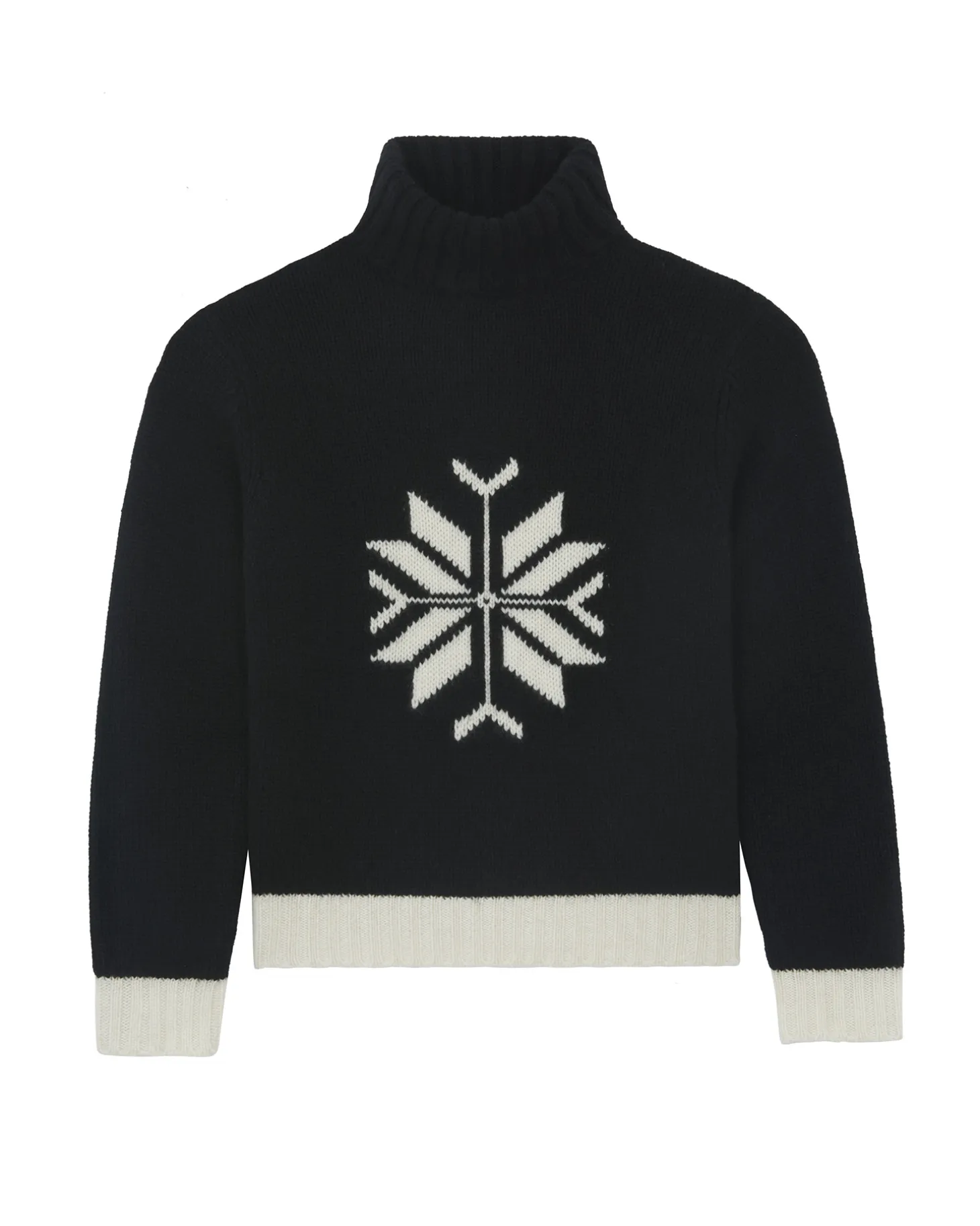 Pull Cachemire Col Roule, 10 Fils