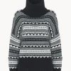 Pull Cachemire Col Roule Oversize, 8 Fils