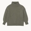 Pull Cachemire Col Roule Oversize Femme, 6 Fils