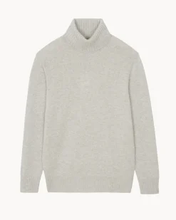 Pull Cachemire Col Roule Camionneur, 4 Fils