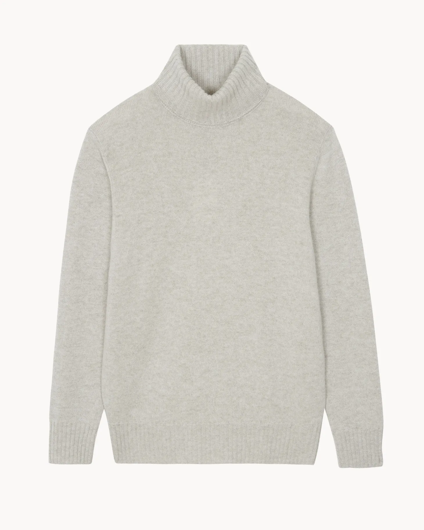 Pull Cachemire Col Roule Camionneur, 4 Fils