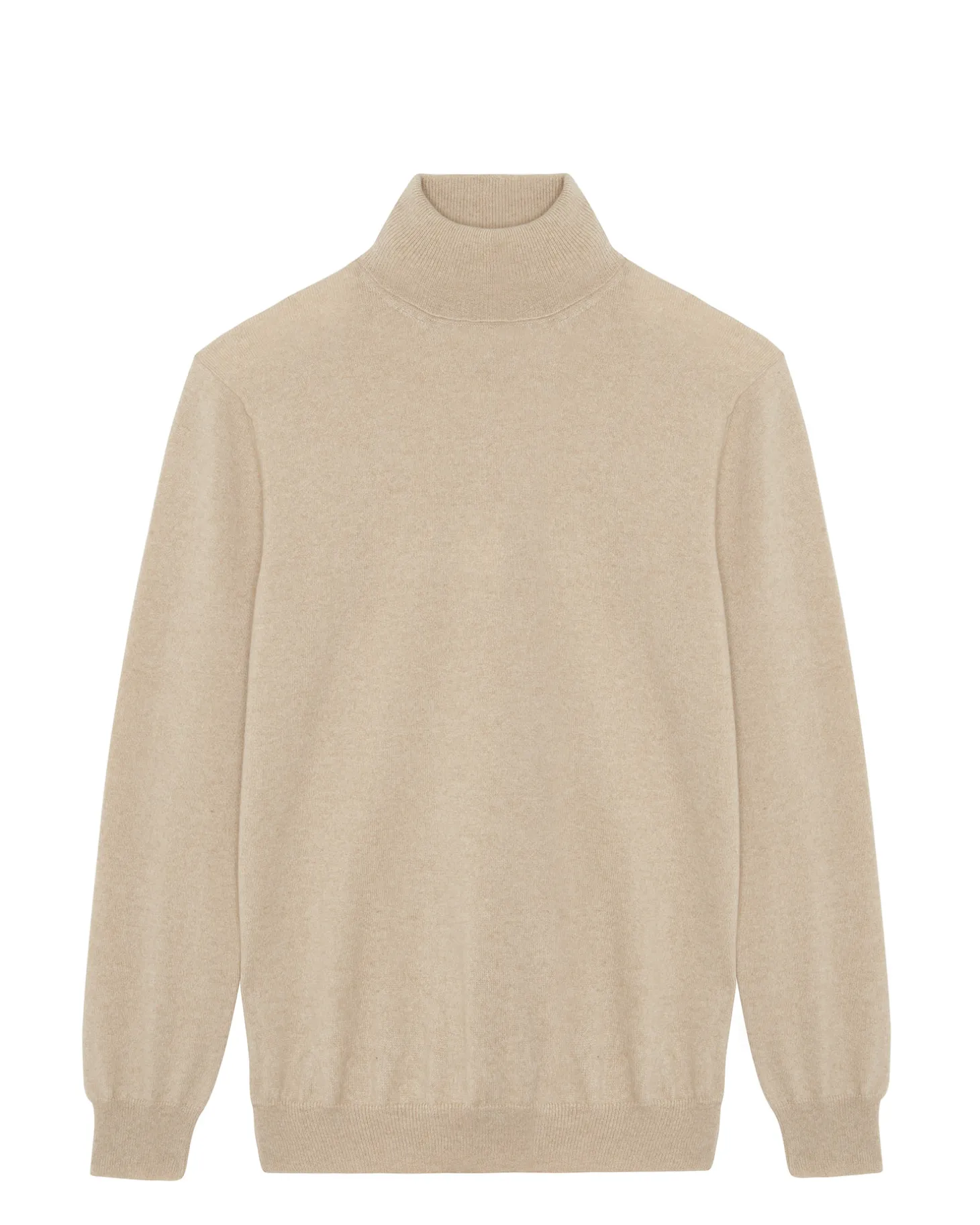 Pull Cachemire Col Roule Homme Basic