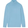 Pull Cachemire Col Roule Manches Longues