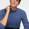 Pull Cachemire Col Roule Homme Basic