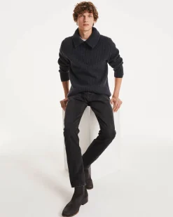 Pull Cachemire Col Roule Camionneur