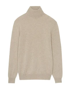Pull Cachemire Col Roule Homme Basic