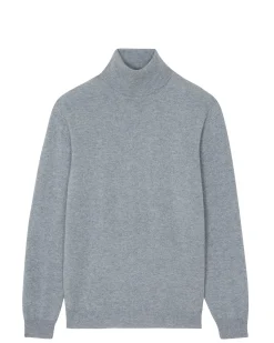 Pull Cachemire Col Roule Homme Basic