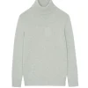 Pull Cachemire Col Roule Manches Longues
