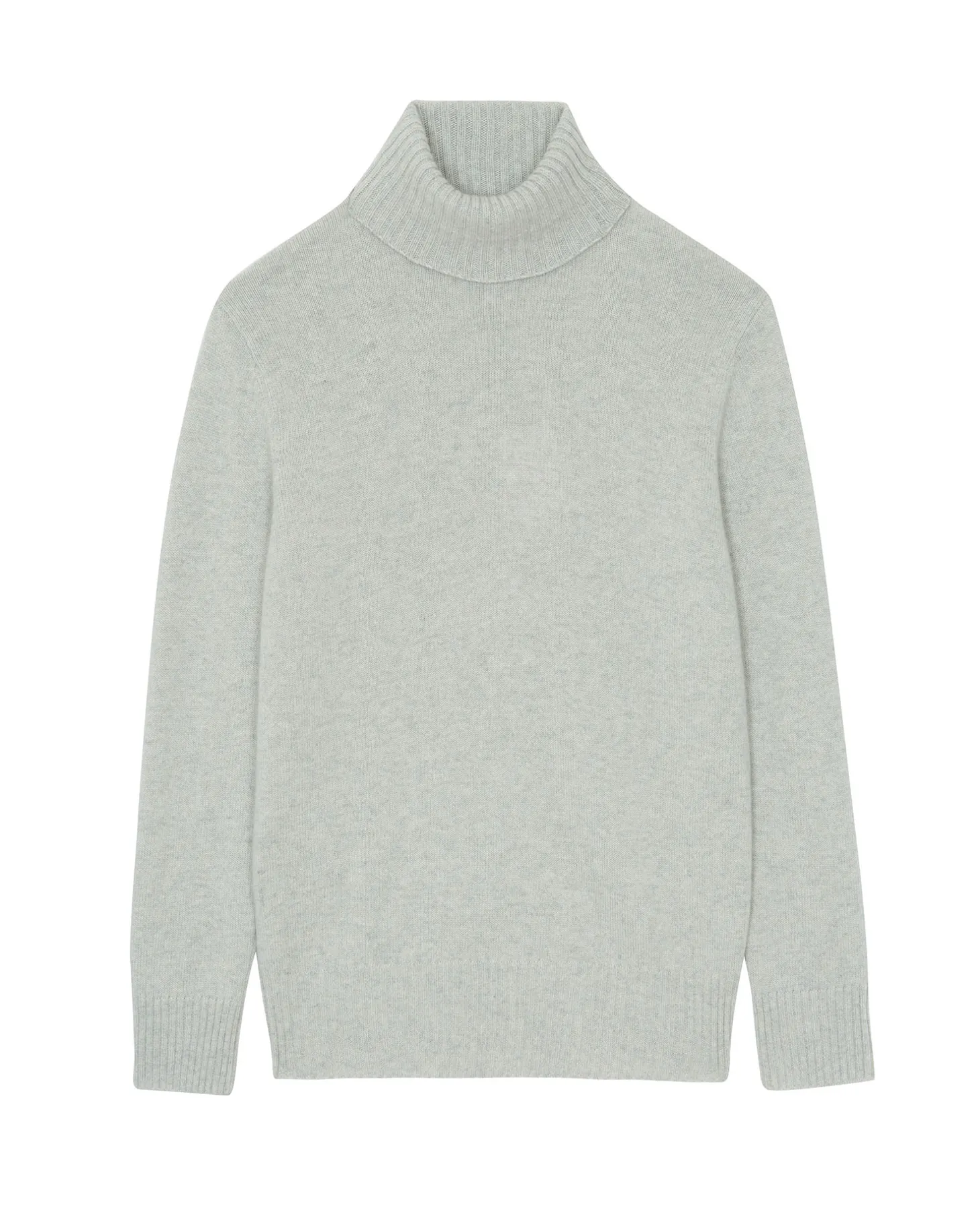 Pull Cachemire Col Roule Manches Longues