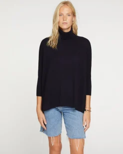 Pull Cachemire Col Roule Oversize