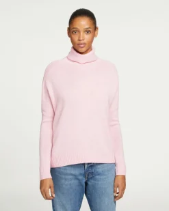 Pull Cachemire Col Roule Oversize