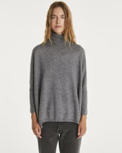 Pull Cachemire Col Roule Oversize