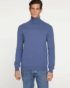 Pull Cachemire Col Roule Homme Basic