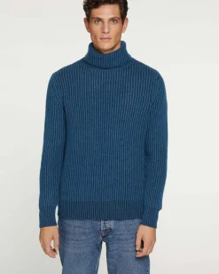 Pull Cachemire Col Roule Manches Longues