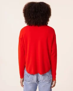 Pull Cachemire Col Roule Liquette, 2 Fils