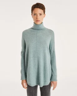 Pull Cachemire Col Roule Oversize