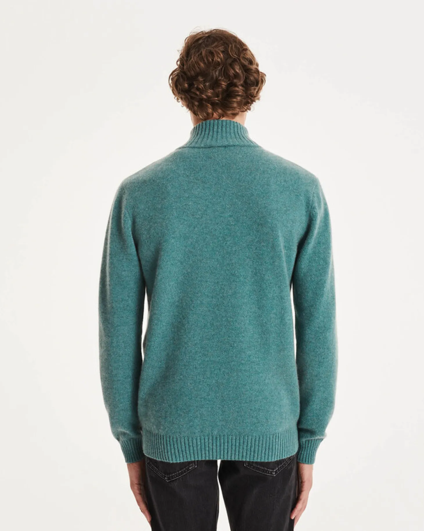 Pull Cachemire Col Roule Camionneur