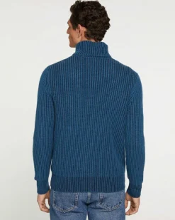 Pull Cachemire Col Roule Manches Longues