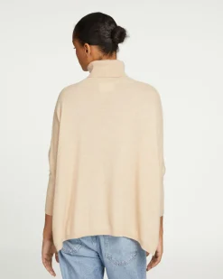 Pull Cachemire Col Roule Oversize