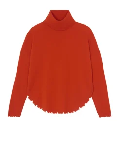 Pull Cachemire Col Roule Liquette, 2 Fils