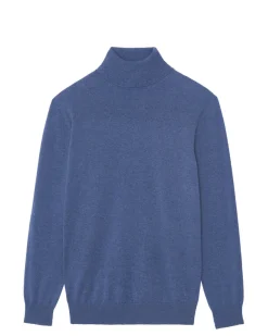 Pull Cachemire Col Roule Homme Basic