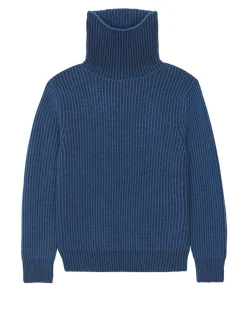 Pull Cachemire Col Roule Manches Longues