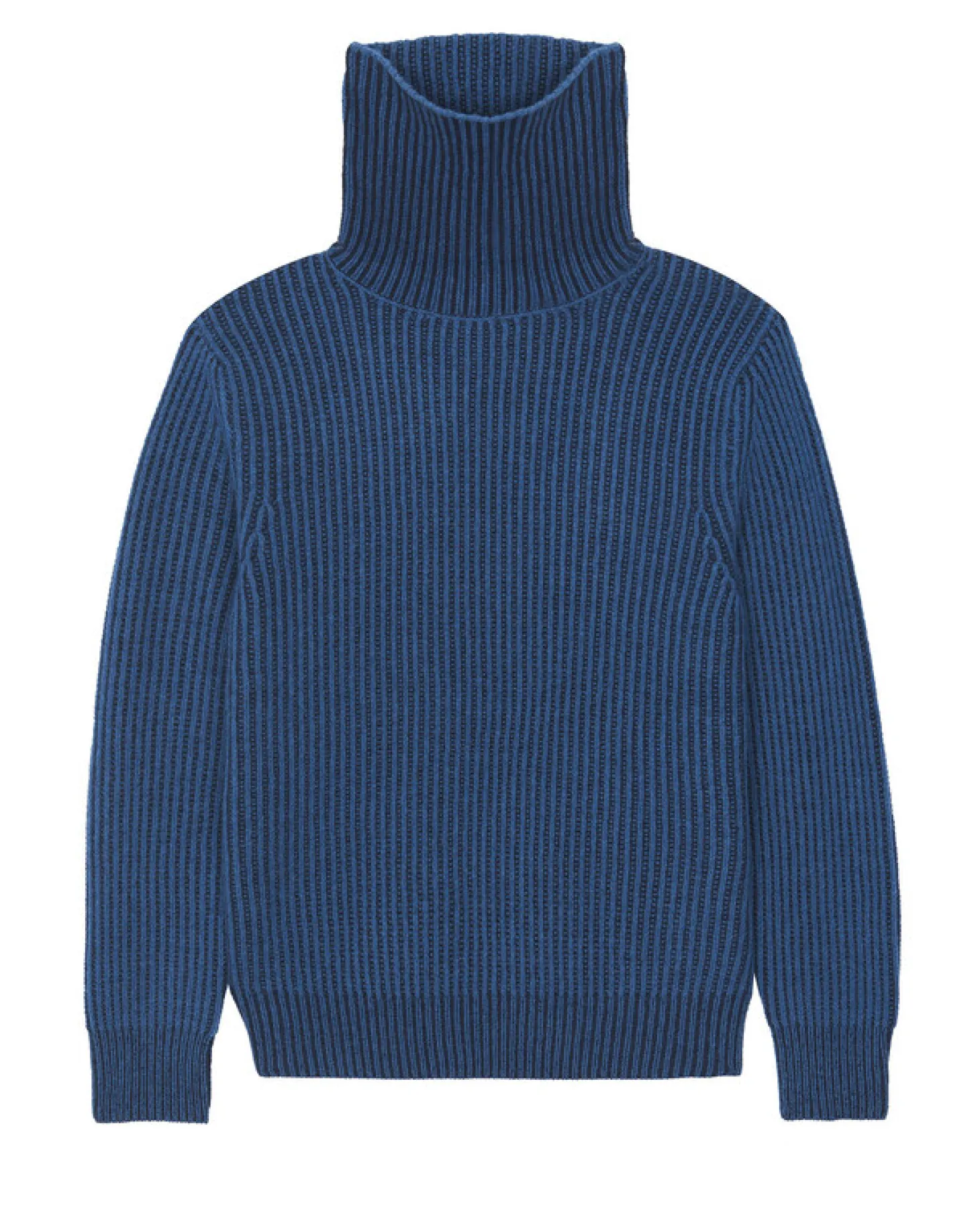 Pull Cachemire Col Roule Manches Longues