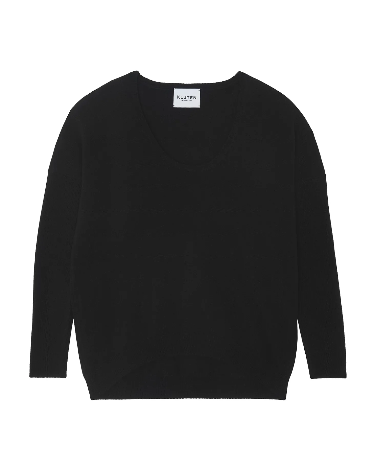 Pull Cachemire Col U Oversize