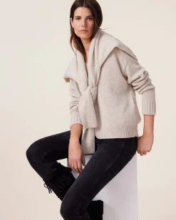 Pull Cachemire Col V, 6 Fils