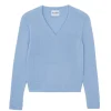 Pull Cachemire Col V, 4 Fils