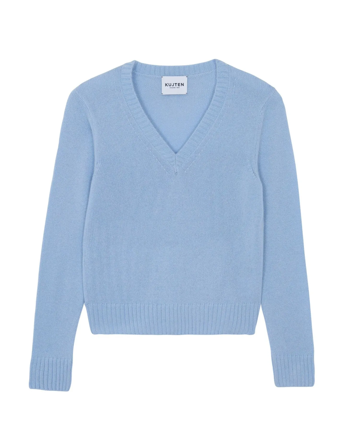 Pull Cachemire Col V, 4 Fils