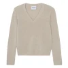 Pull Cachemire Col V, 4 Fils