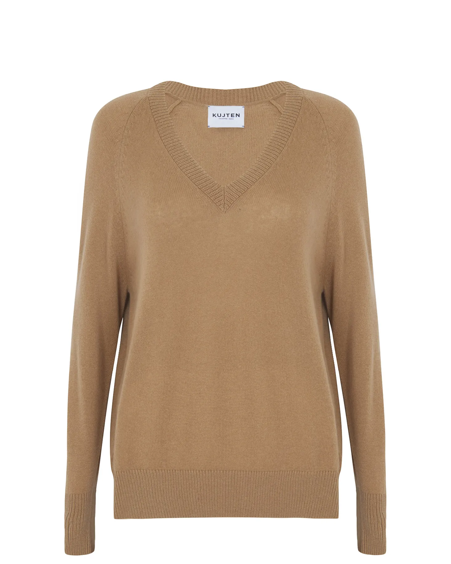 Pull Cachemire Col V, 2 Fils