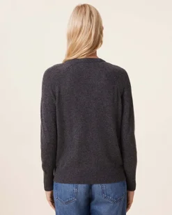 Pull Cachemire Col V, 2 Fils