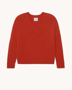 Pull Cachemire Col V, 6 Fils