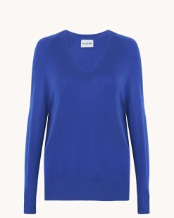 Pull Cachemire Col V, 2 Fils