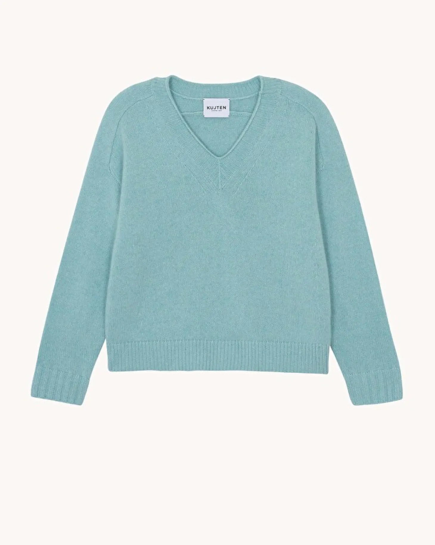 Pull Cachemire Col V, 6 Fils