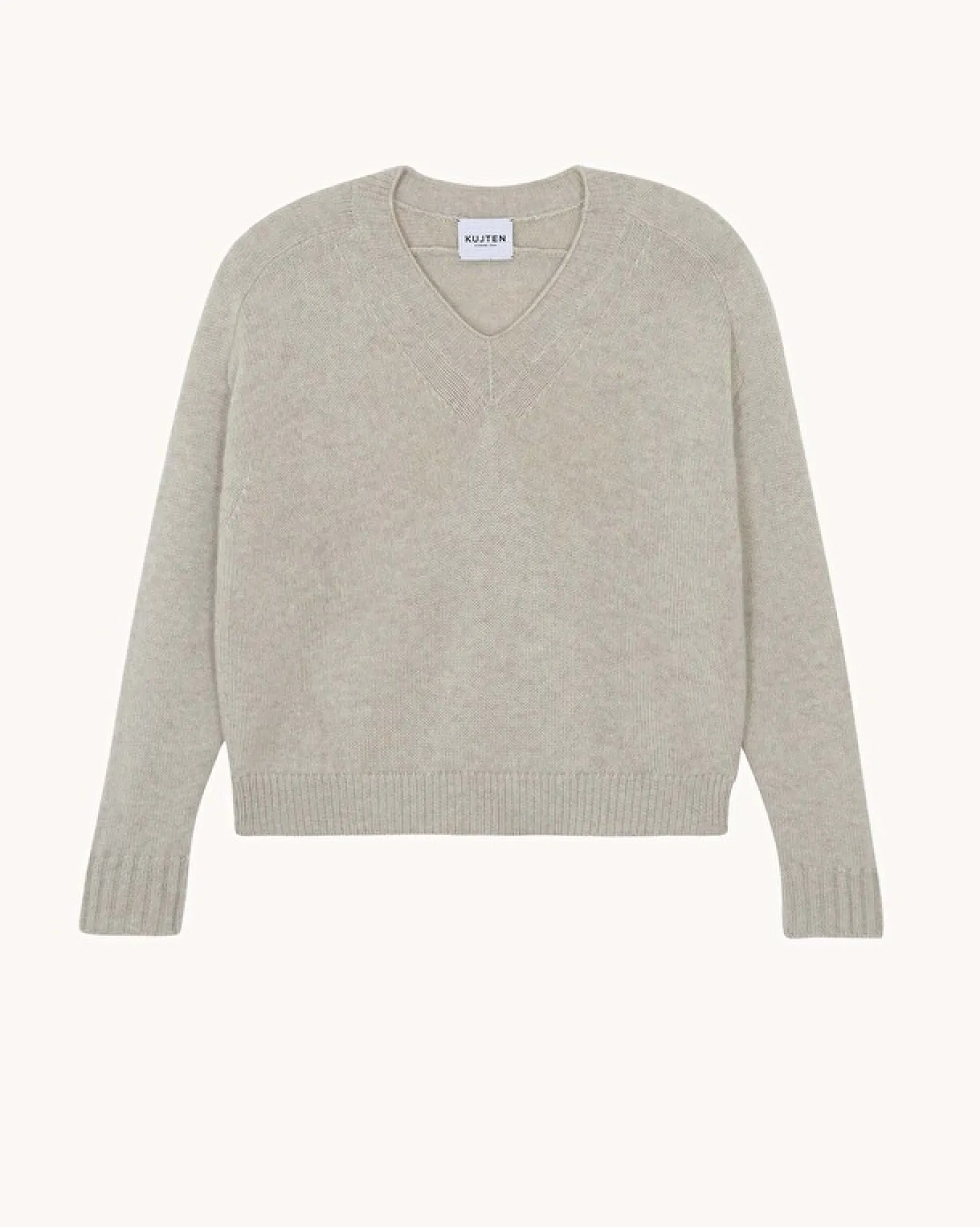 Pull Cachemire Col V, 6 Fils