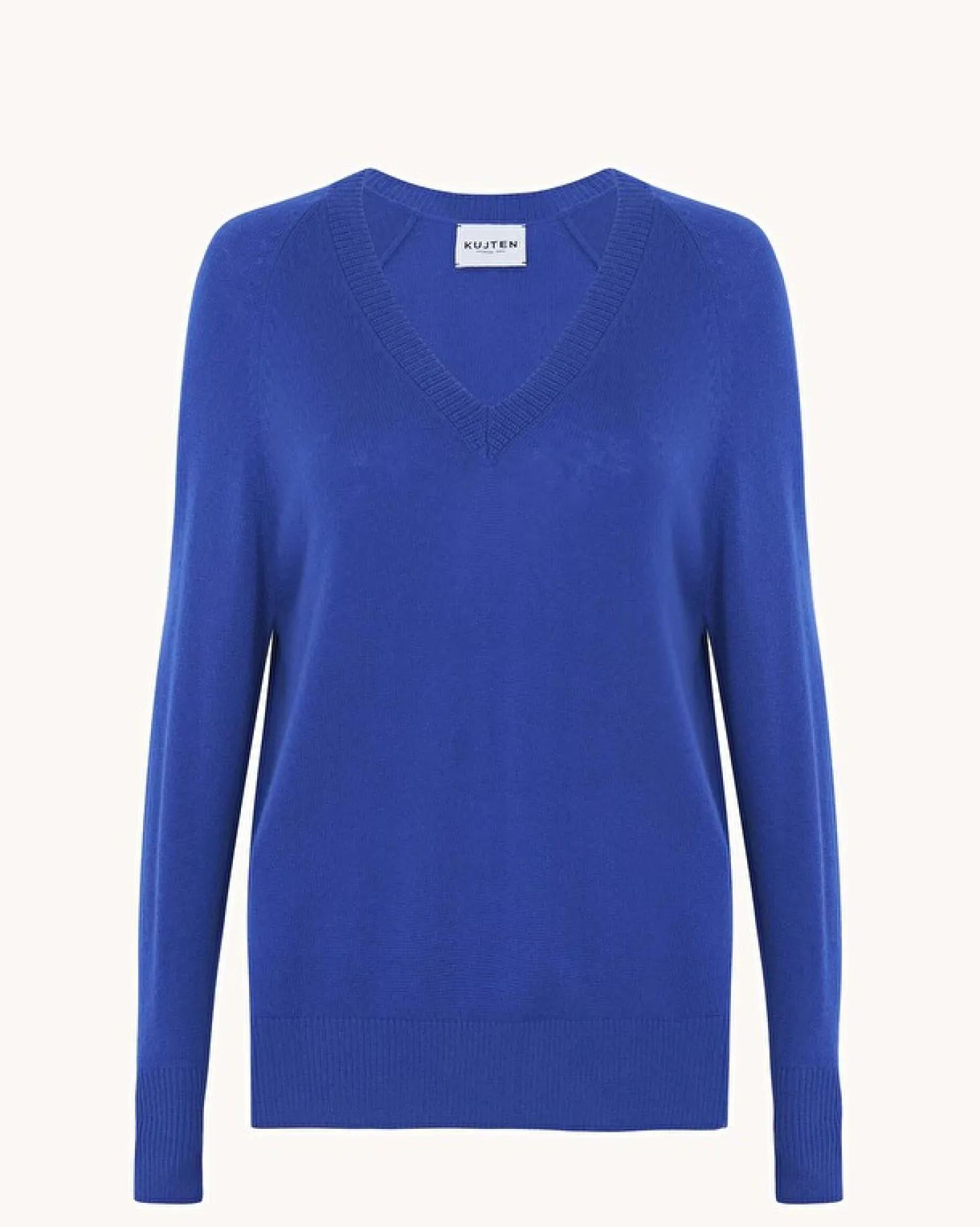 Pull Cachemire Col V, 2 Fils