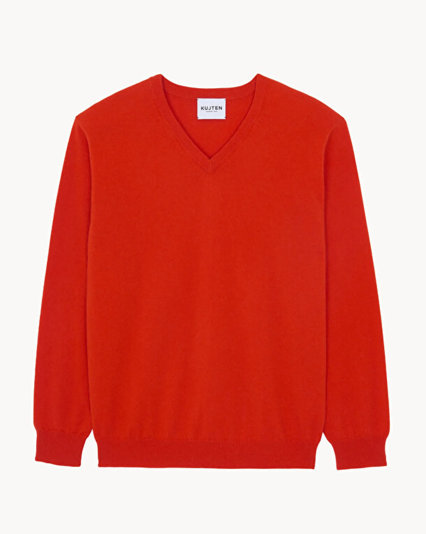Pull Cachemire Col V Basic , 2 Fils