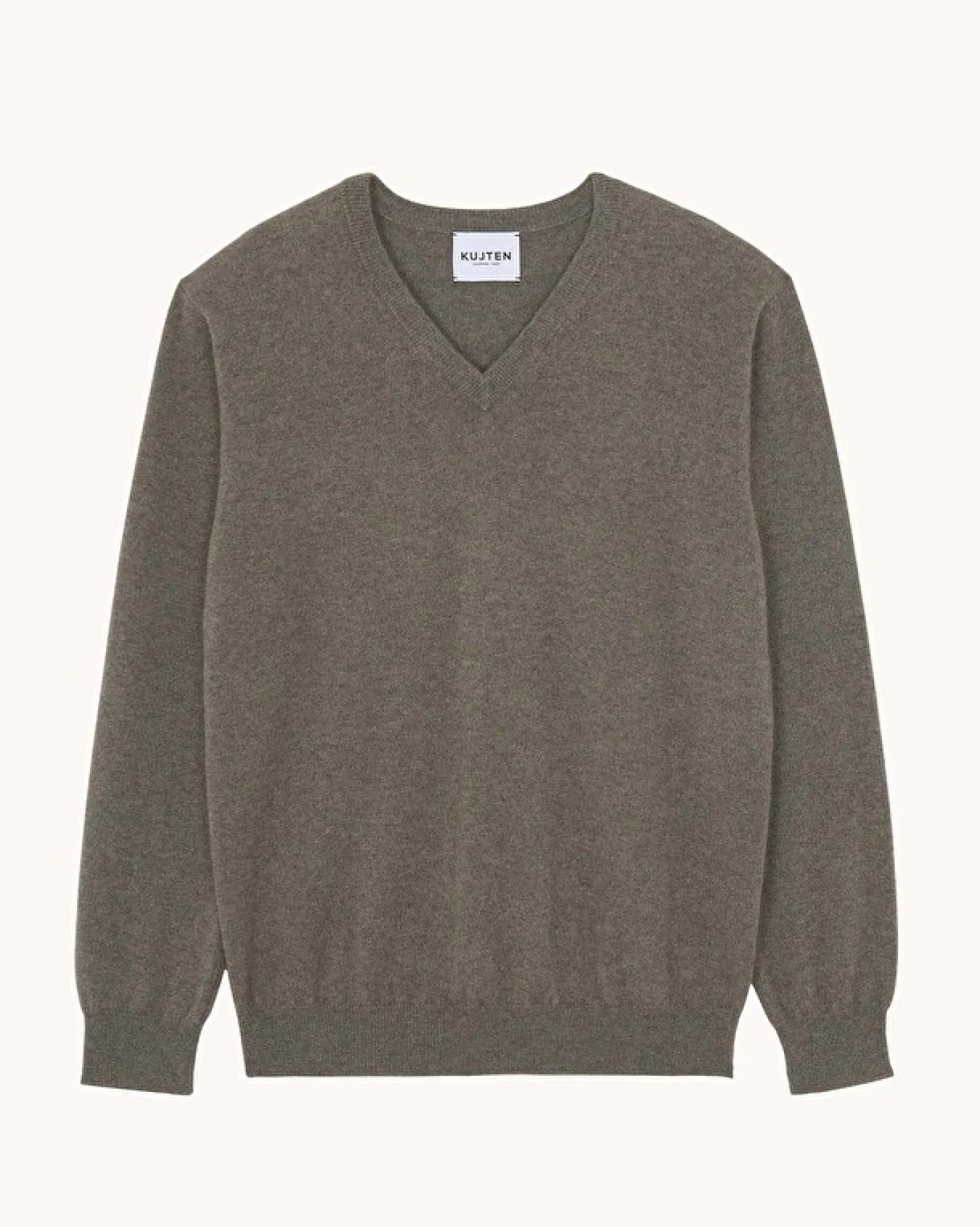 Pull Cachemire Col V Basic , 2 Fils