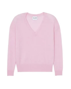 Pull Cachemire Col V Boyfriend