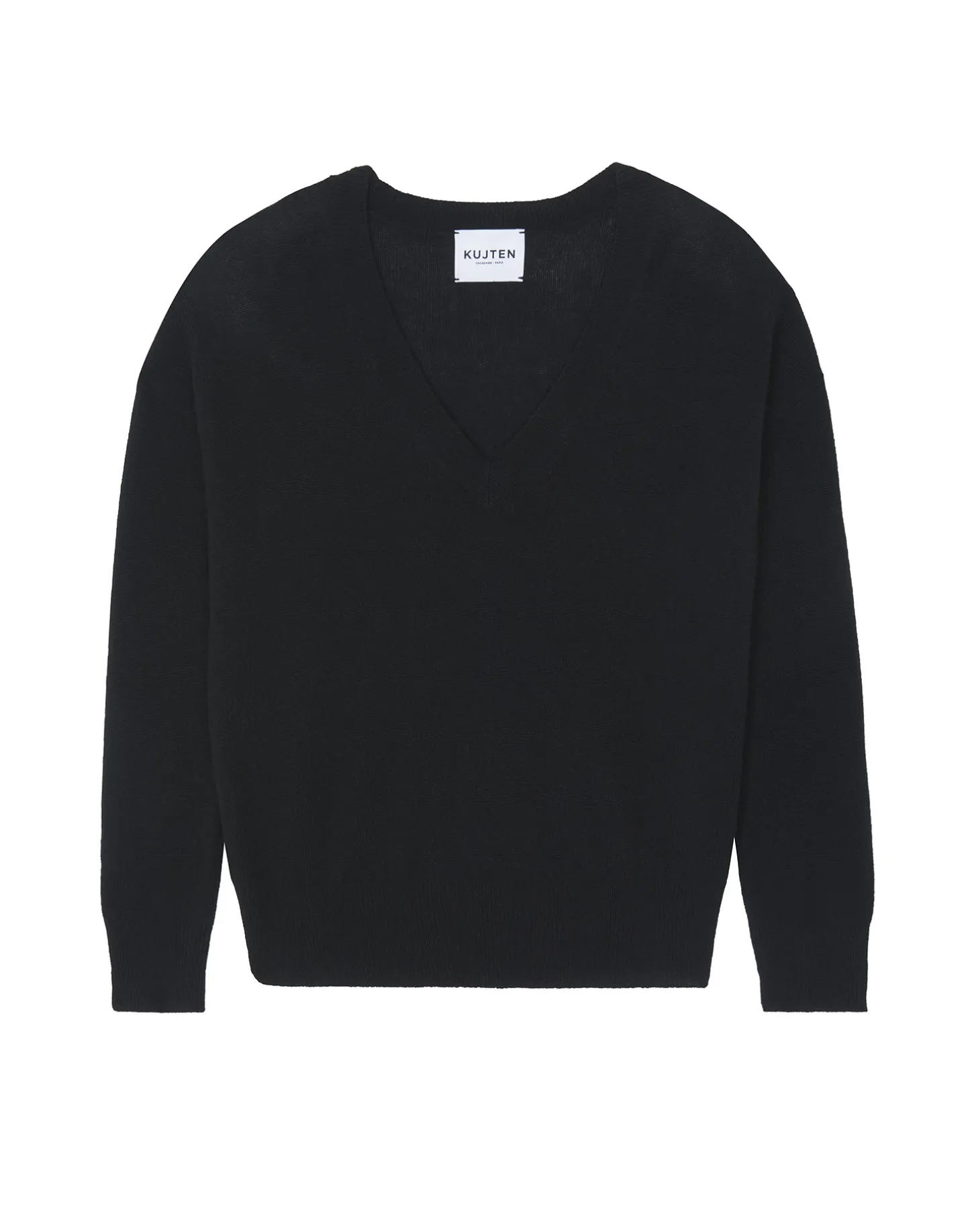 Pull Cachemire Col V Boyfriend