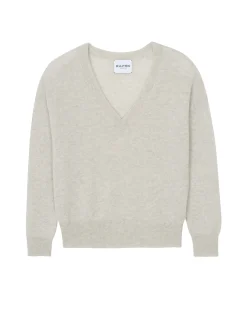 Pull Cachemire Col V Boyfriend