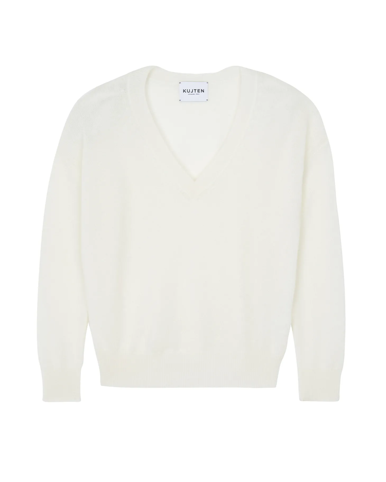 Pull Cachemire Col V Boyfriend